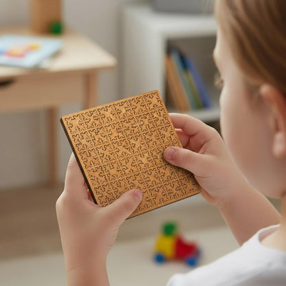 RYTM - Drewniana układanka logiczna