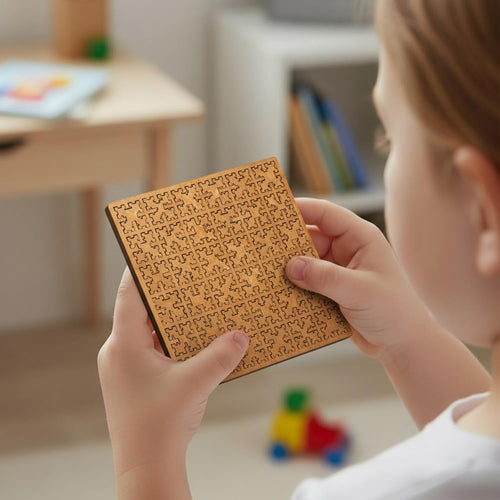 RYTM - Drewniana układanka logiczna