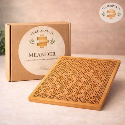MEANDER - Autorska układanka typu labirynt