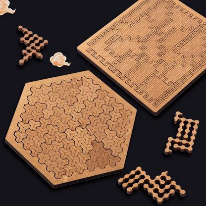 MEANDER - Autorska układanka typu labirynt